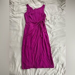 100% Orchid Silk Hudson’s Vintage Dress